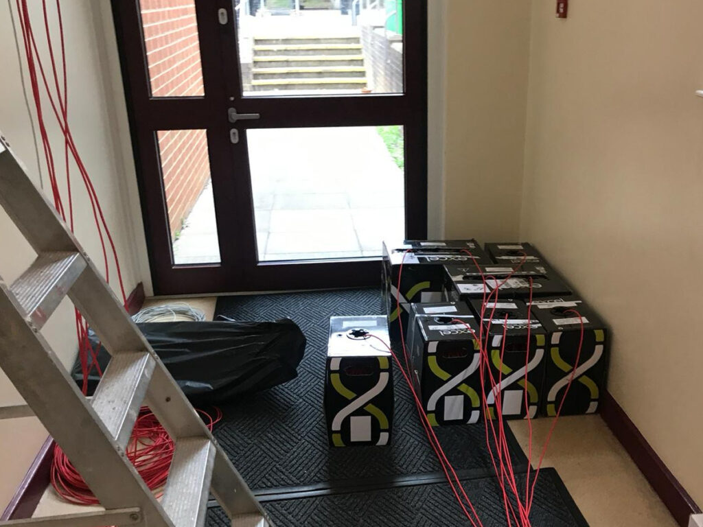 CCTV Electrical Installation - Friars Academy - Cubeko